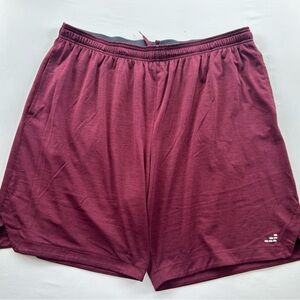 BCG Burgundy Sports Shorts